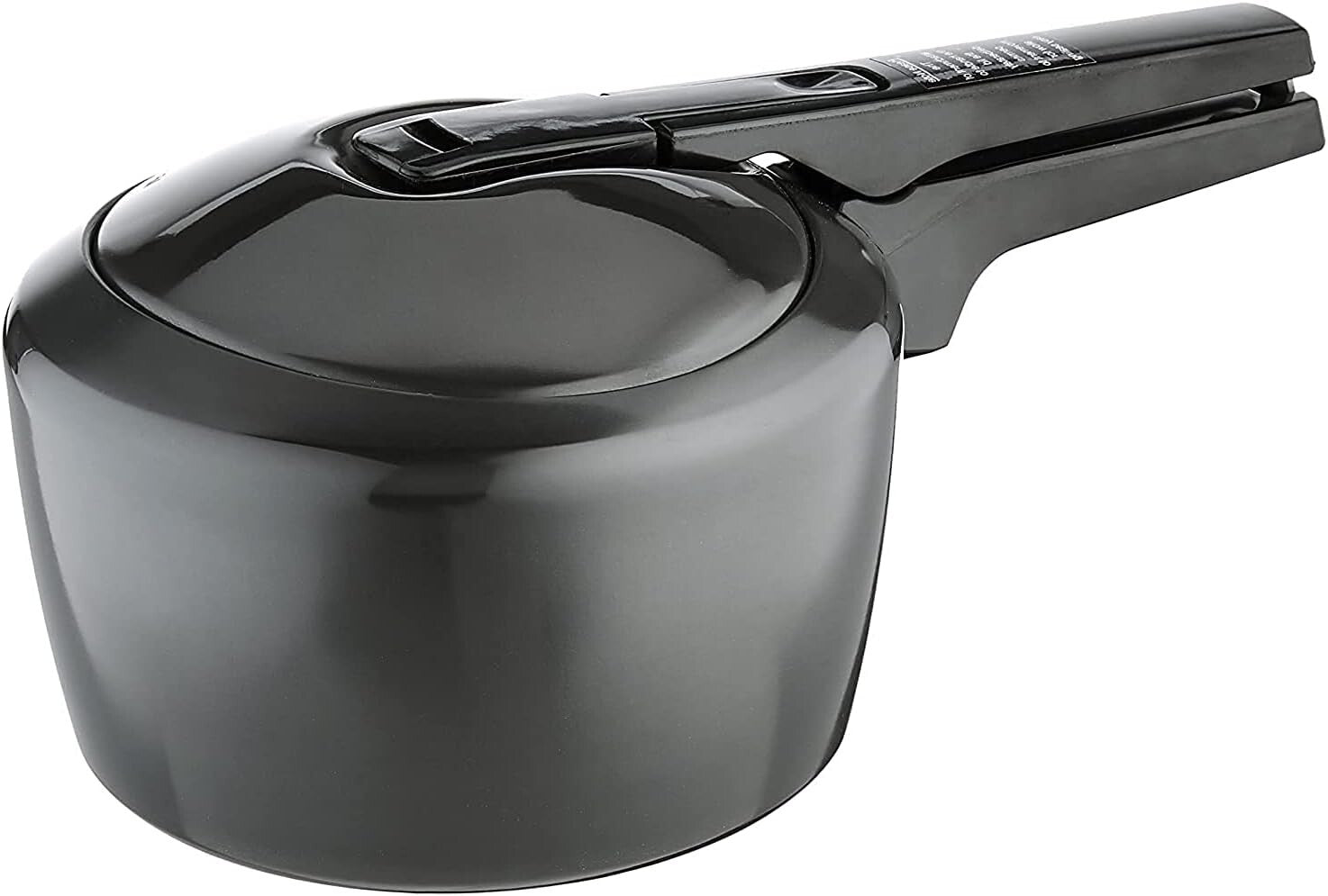 Hawkins Futura Hard Anodised Pressure Cooker, 3 Litre Capacity, Black